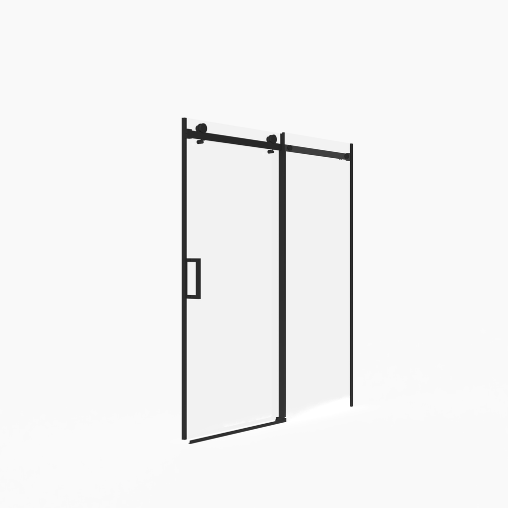 Frameless Sliding Shower Door - 56-60"W x 72"H