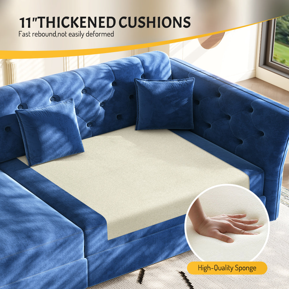 100" Oversize Pull Out Sofa Bed