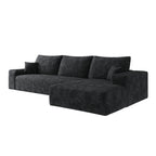 107" Cloud Sectional Couch with L-Shape Chaise