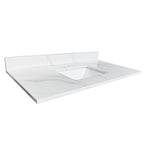 43-Inch Quartz Bathroom Vanity Top