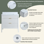 Fully Assembled 36-Inch Bathroom Vanity