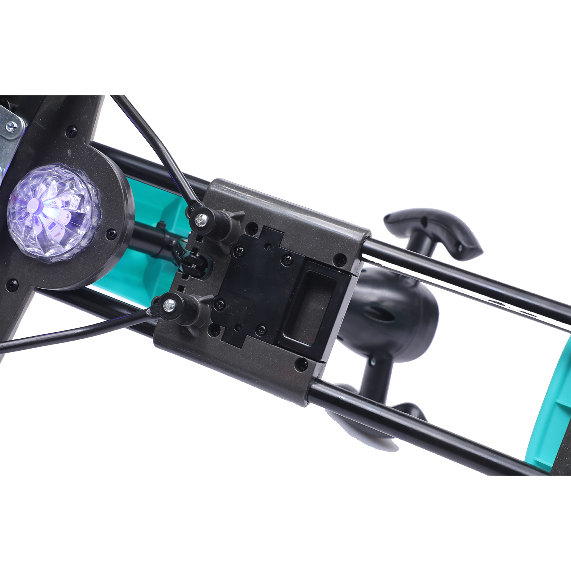 12V Electric Kids Pedal Go Kart, Light Blue