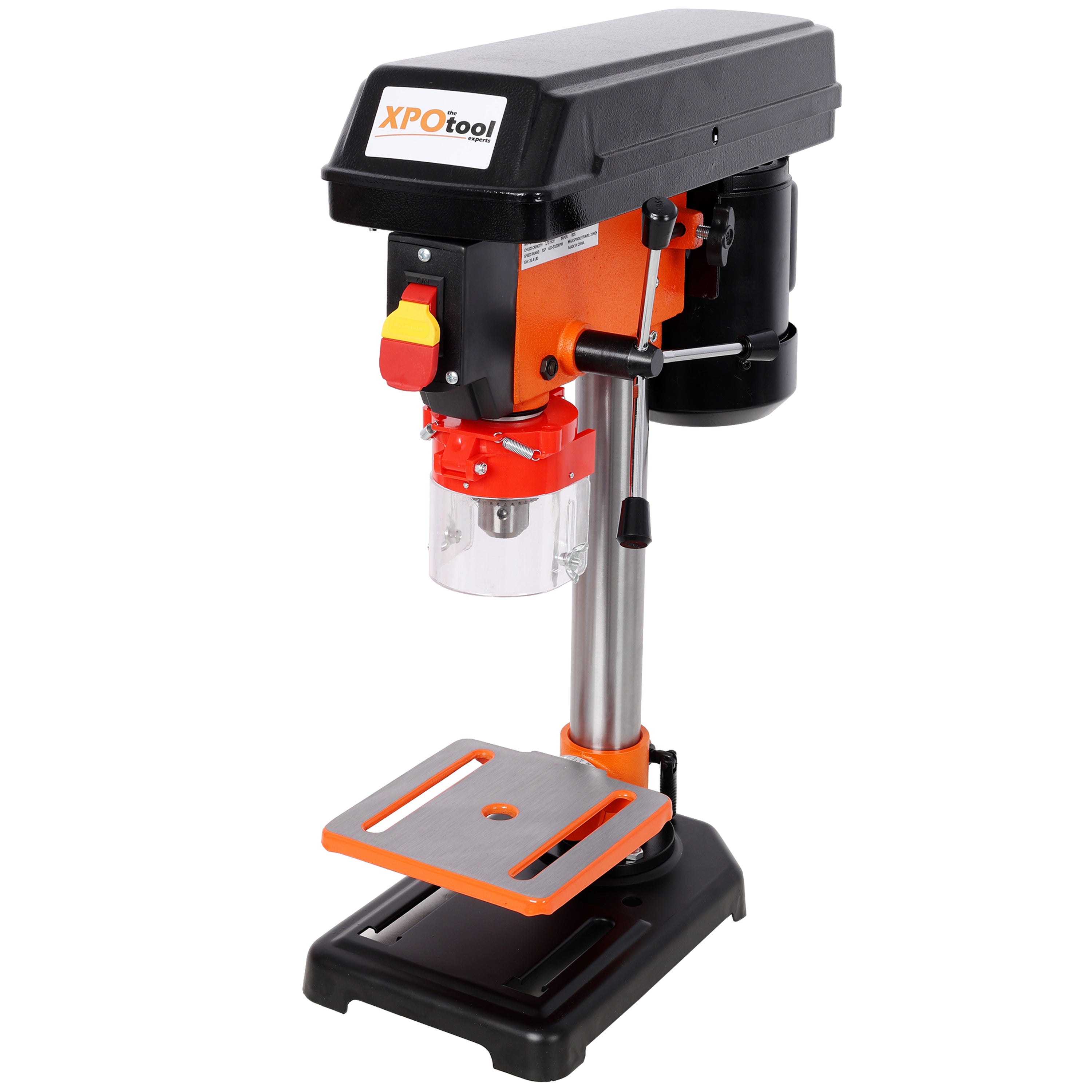 8" Swing Benchtop Drill Press with Laser & Vise Clamp