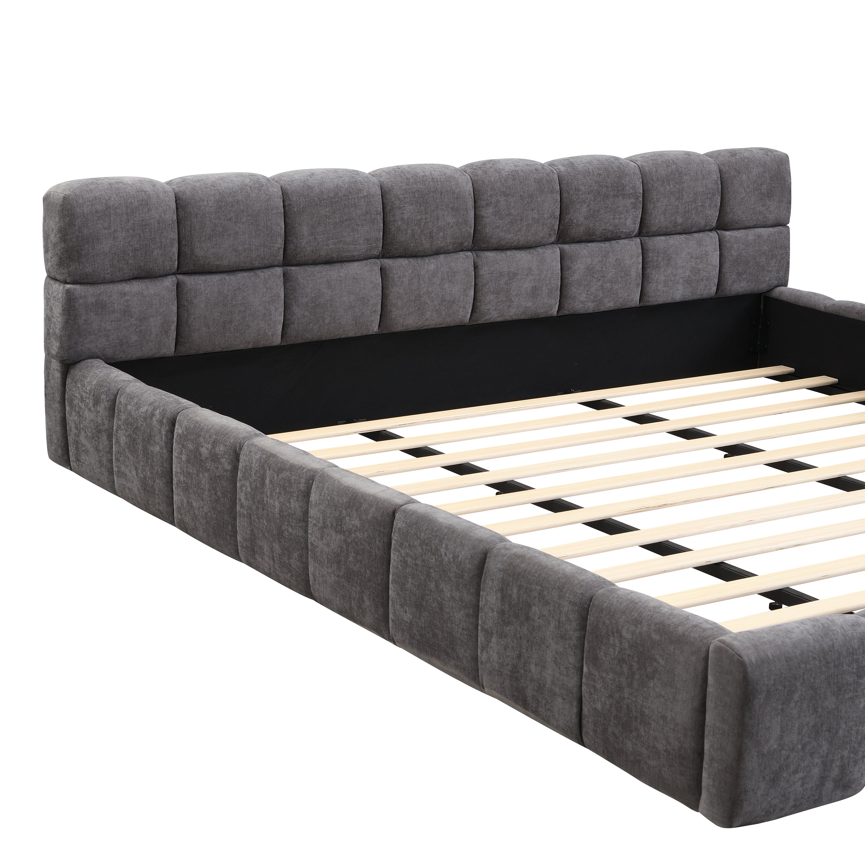 Elegant Upholstered Bed
