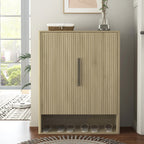 Wooden Shoe Storage Cabinet with Doors