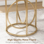 20” Round End Table for Living Room