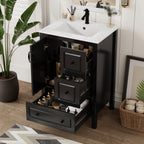 24 Inch Bathroom Vanity with Sink