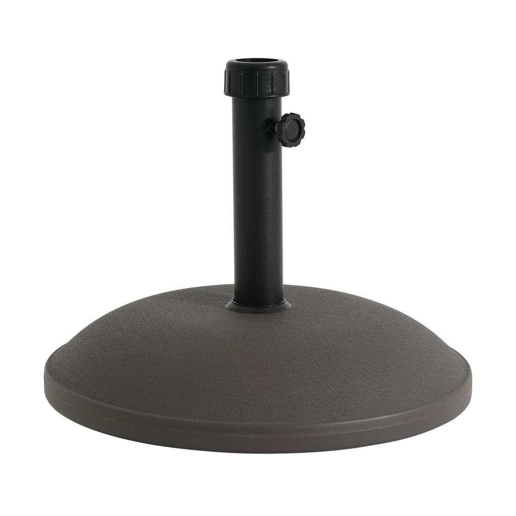 Ander Outdoor 68-Pound Round Umbrella Base - Brown