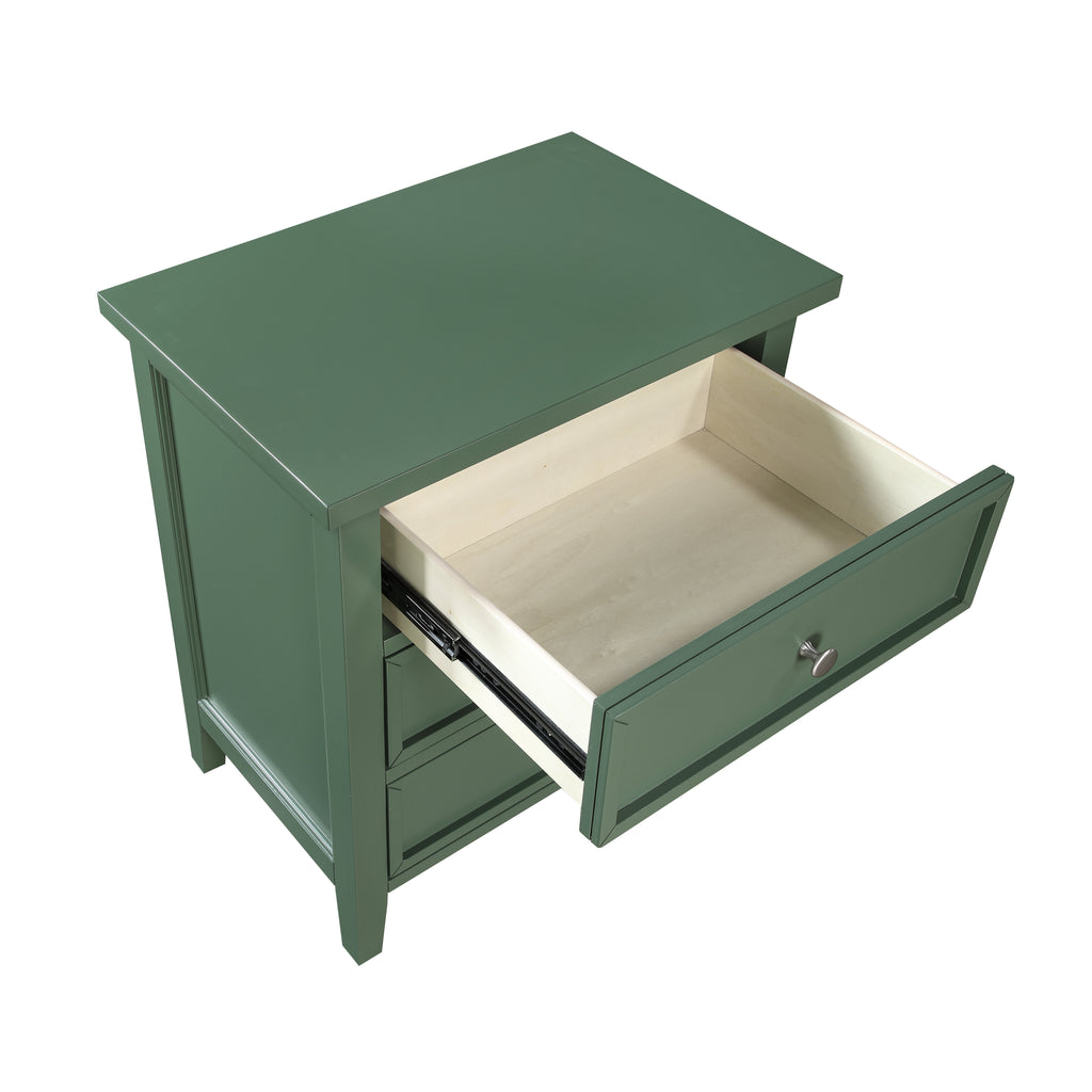 Luca 3-Drawer Nightstand - Vintage