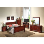 Charming Traditional Cherry Bed