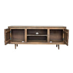 55x16x22.5" TV Cabinet With Recycle Wood