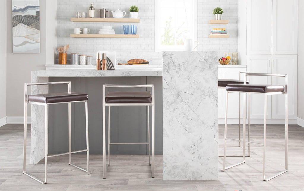 Contemporary Stackable Barstool