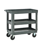 3 Layers Rolling Utility Cart with Wheels - Heavy-Duty Capacity