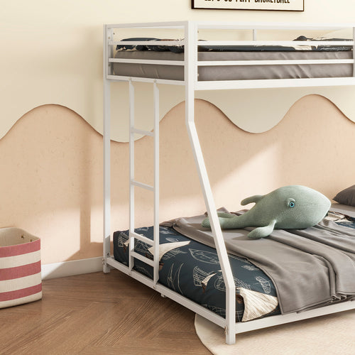 Adam Sturdy Twin Over Full Bunk Bed - Metal