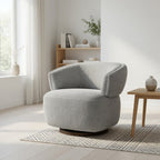 32" Swivel Barrel Accent Chair