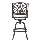 Cast Aluminium Swivel Bar Stool