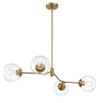 Jewel Four Lights Modern Farmhouse Chandelier