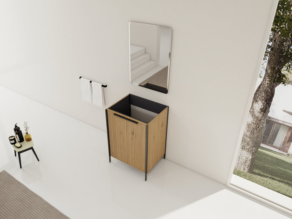 24" Freestanding Bathroom Vanity (KD-Packing) - Excludes Sink