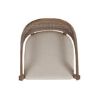 Americana Mid-Century Modern Cane Back Dining Chair