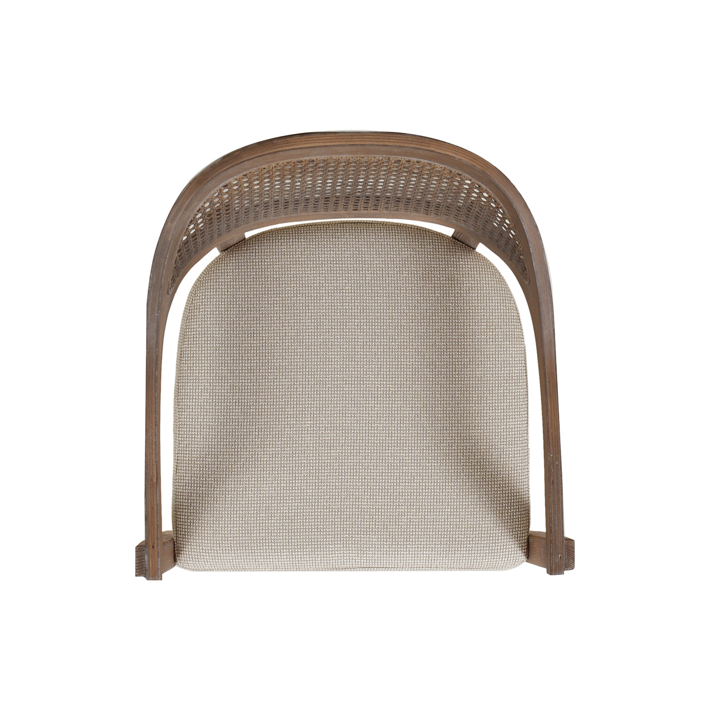 Americana Mid-Century Modern Cane Back Dining Chair