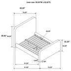 Kendra Modern Upholstered Queen Bed