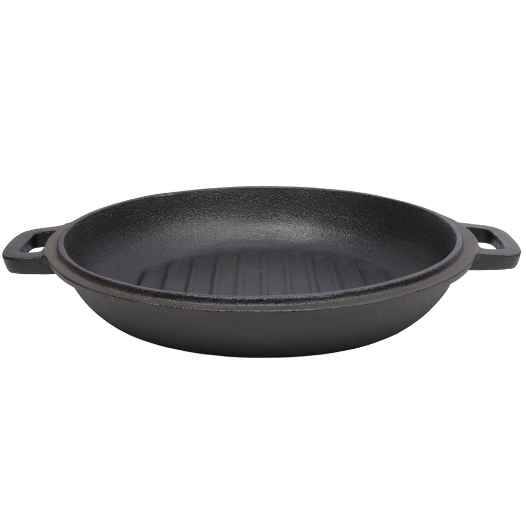 3 In 1 Pre-Seasoned Cast Iron Dutch Oven, 5 Quart