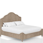 Queen Panel Bed in Unique Sand Finish