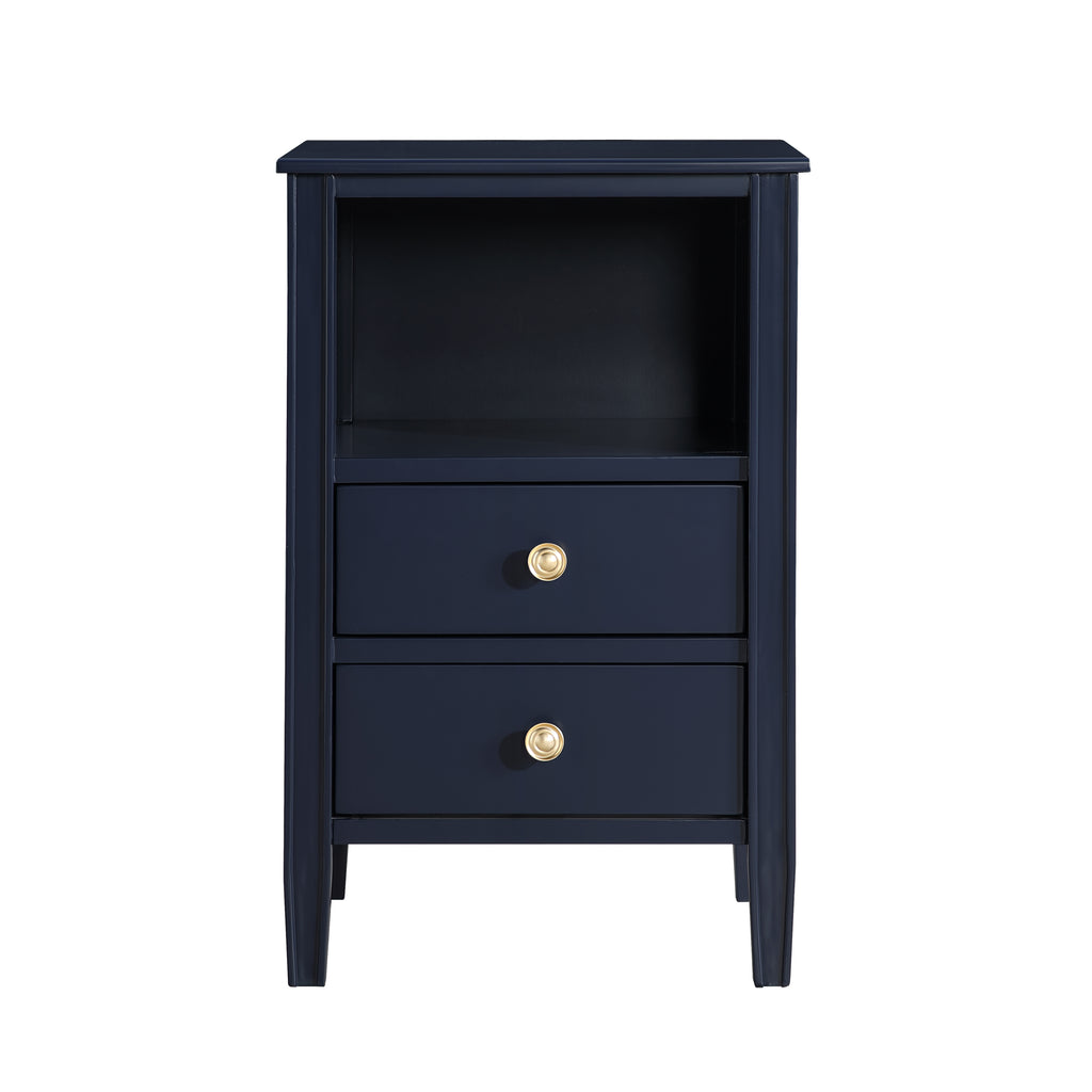 Winston 2-Drawer Storage Nightstand