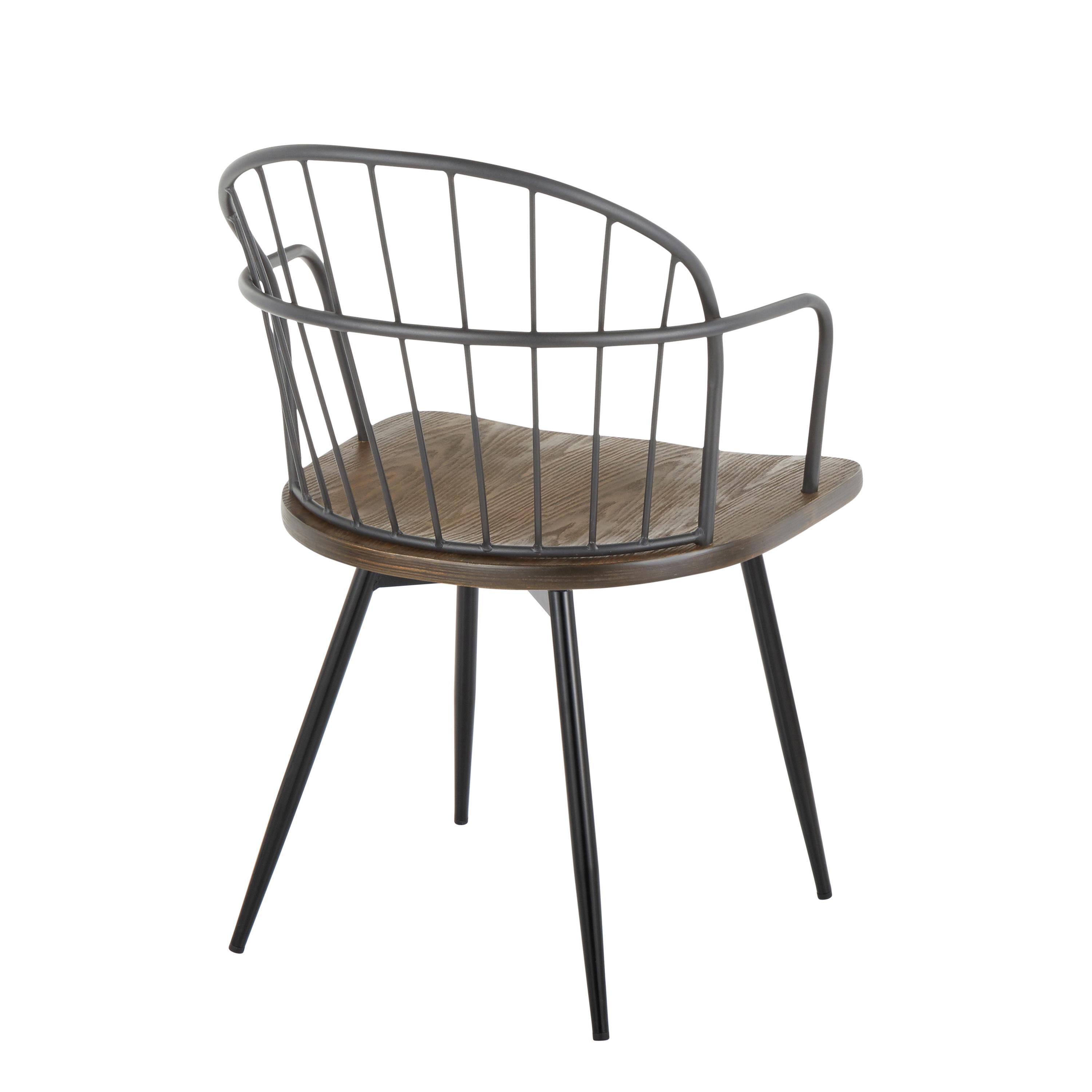 Arm Chair in Dark Walnut