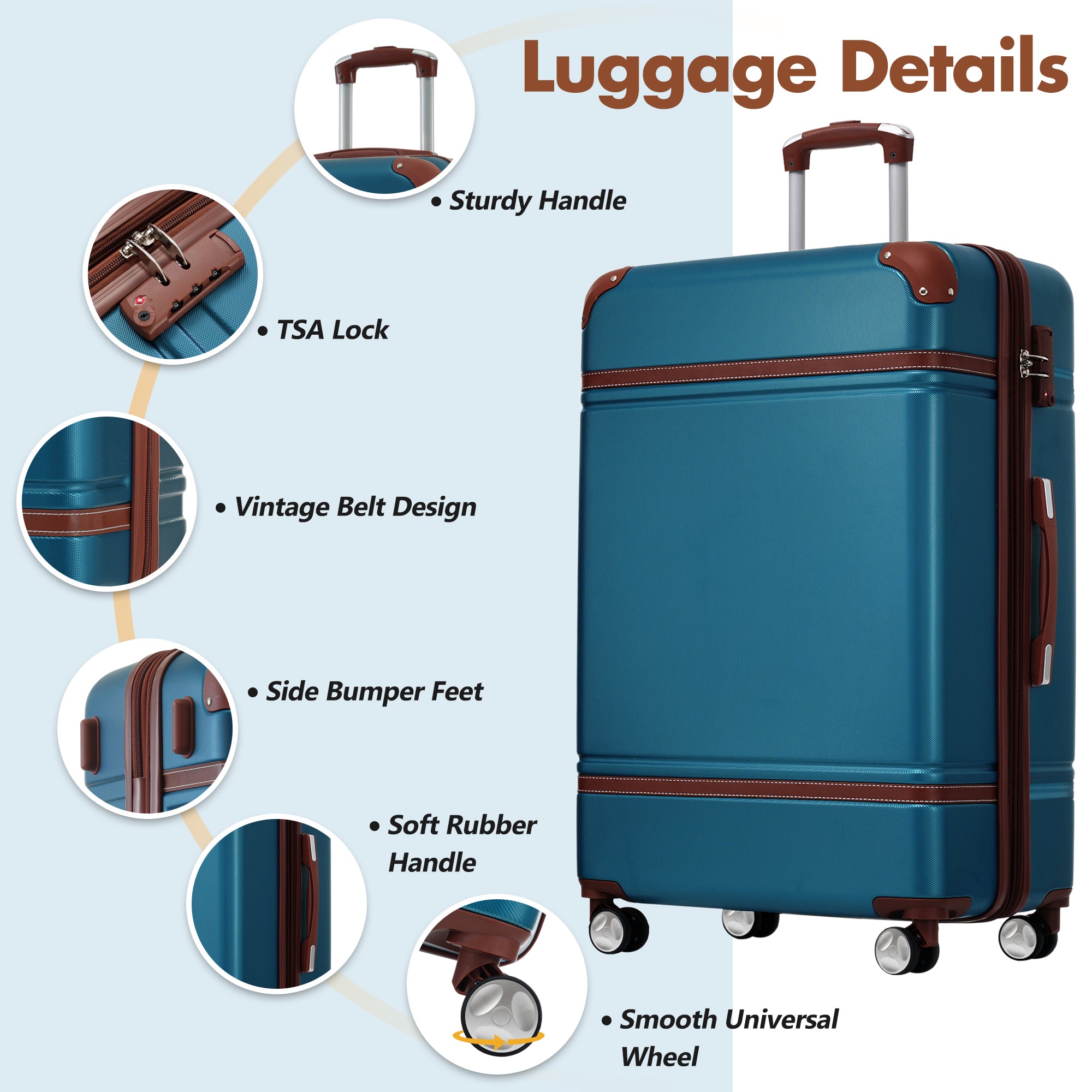Hardshell Luggage Sets with Bags