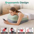 Ergonomic Memory Foam Support Pillow for Couples