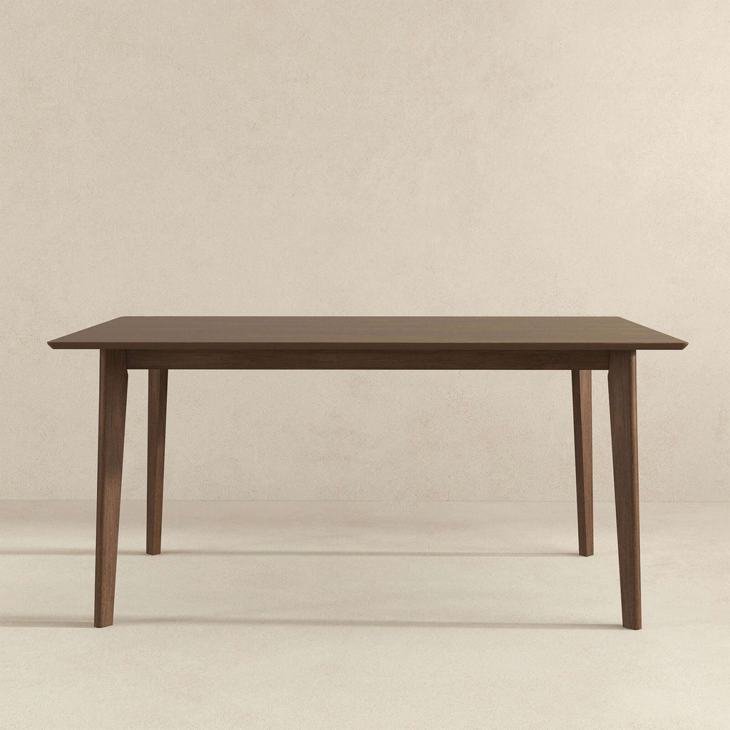 Carlos Solid Wood Dining Table and 4 Side Chairs