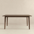 Carlos Solid Wood Dining Table and 4 Side Chairs