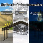 Heavy Duty Carport 20x20 Shelter