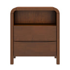 Lionel Mid Century Modern Solid Wood Nightstand
