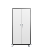 Garage Storage Cabinets with Locking Doors and 4 Adjustable Shelves