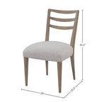 Ladderback Side Dining Chair Set of 2