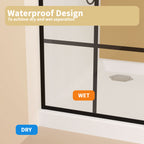 Framed Glass Shower Screen