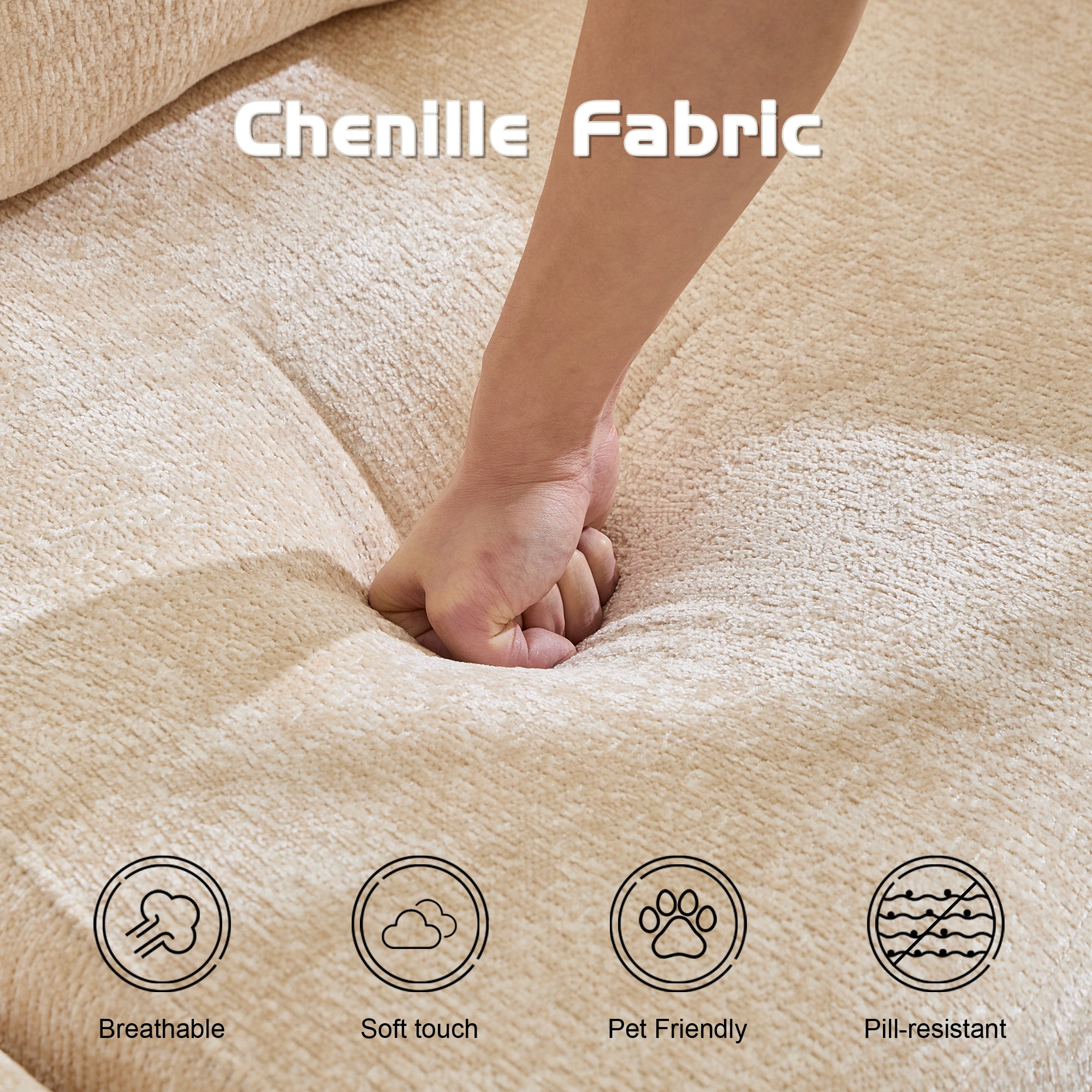 Compression Sofa: Convertible Floor Sofa Bed
