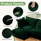 Set of 2 Slipcovered Armchairs