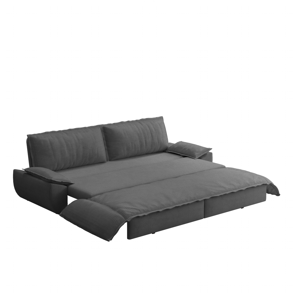 3-in-1 Convertible Sleeper Sofa Bed