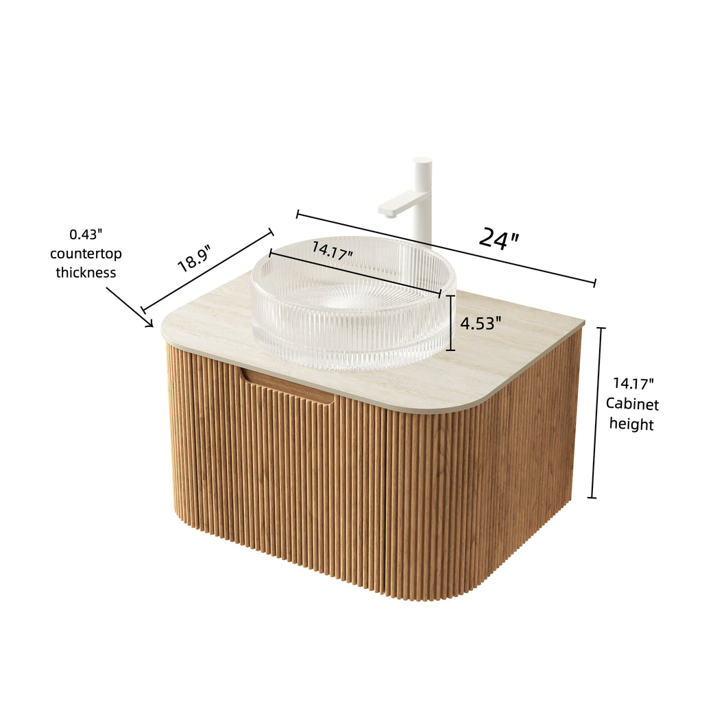 Dina 24" Bathroom Vanity & Sink