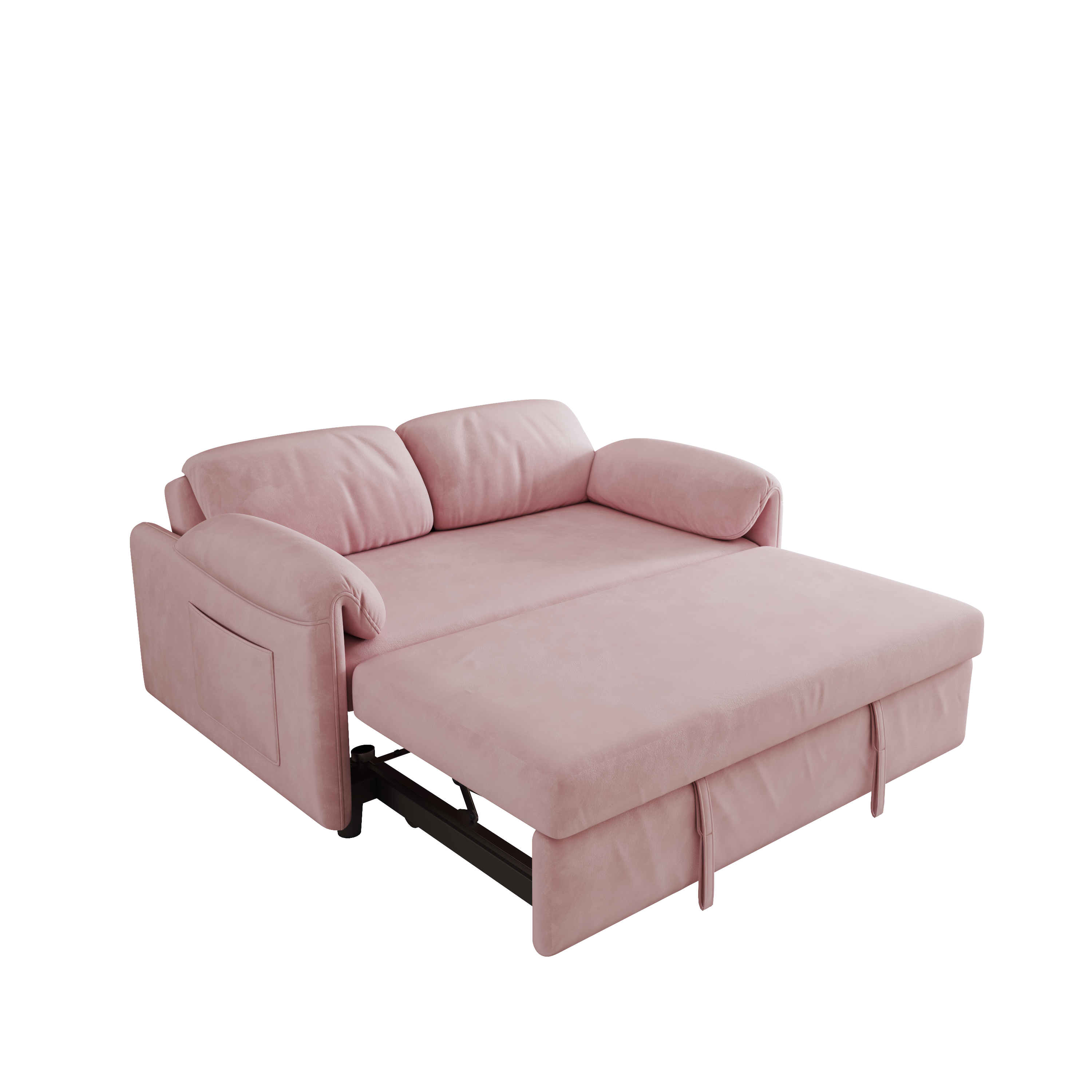 54-Inch Velvet Sofa