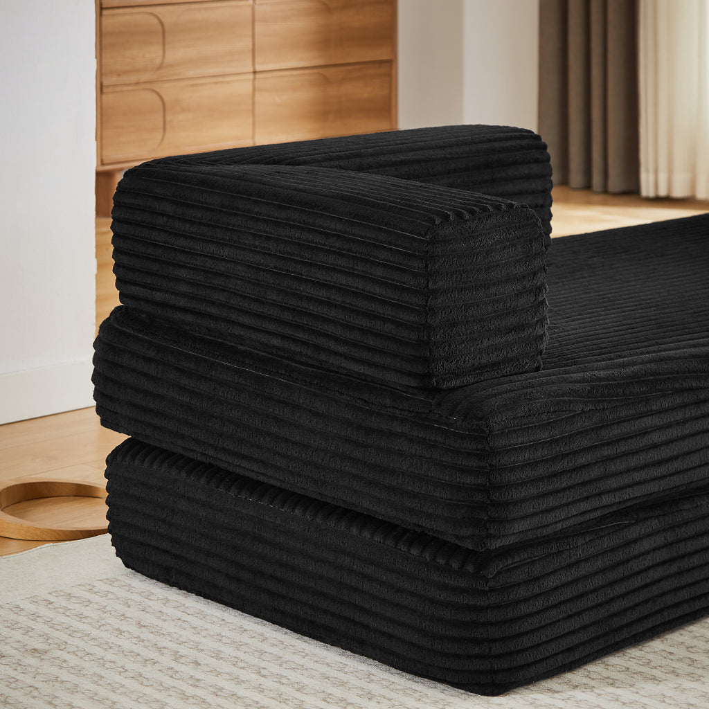 Loveseat Sofa, Cloud Boneless Couches for Living Room, Modern Modular Sectional Sofa, Oversized