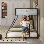 Adam Twin Over Full Bunk Bed Metal