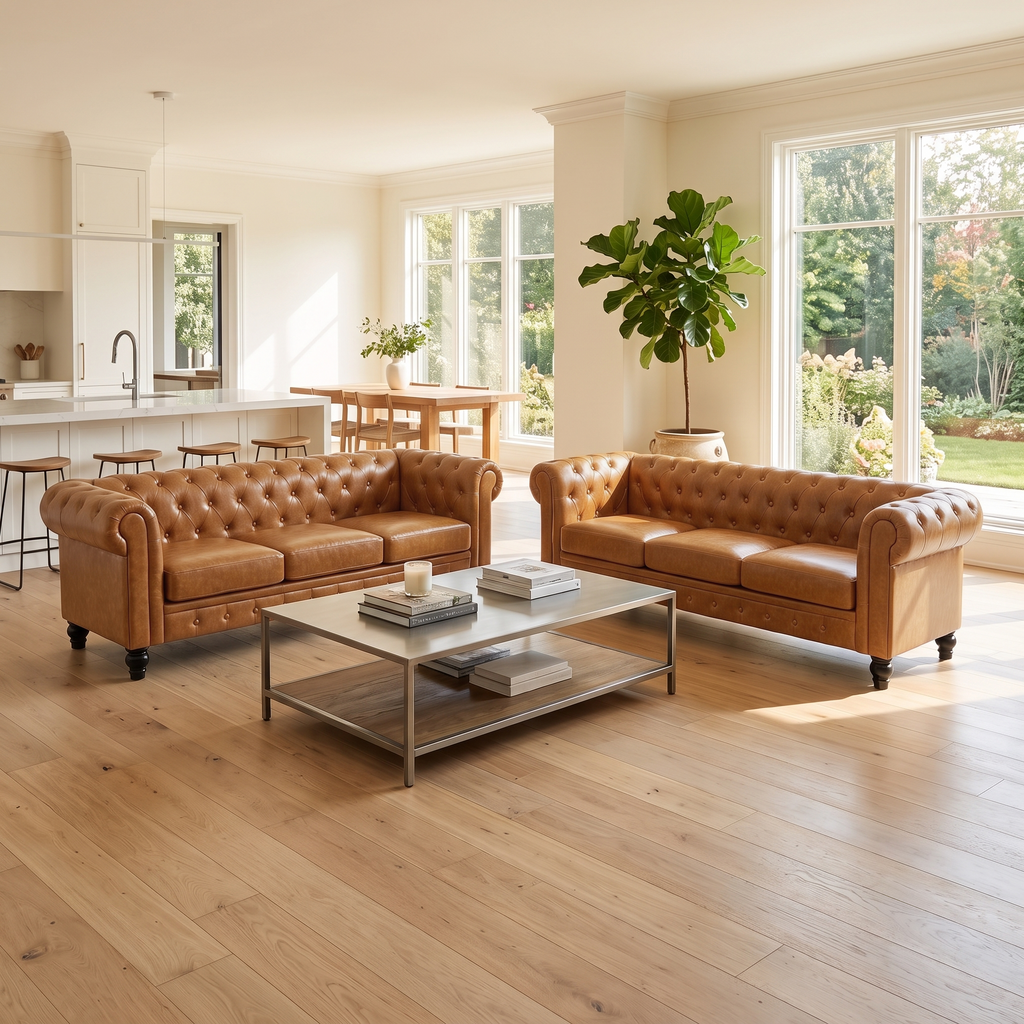 FX-P80PB-PULB-2PC Sofa Set for Living Room