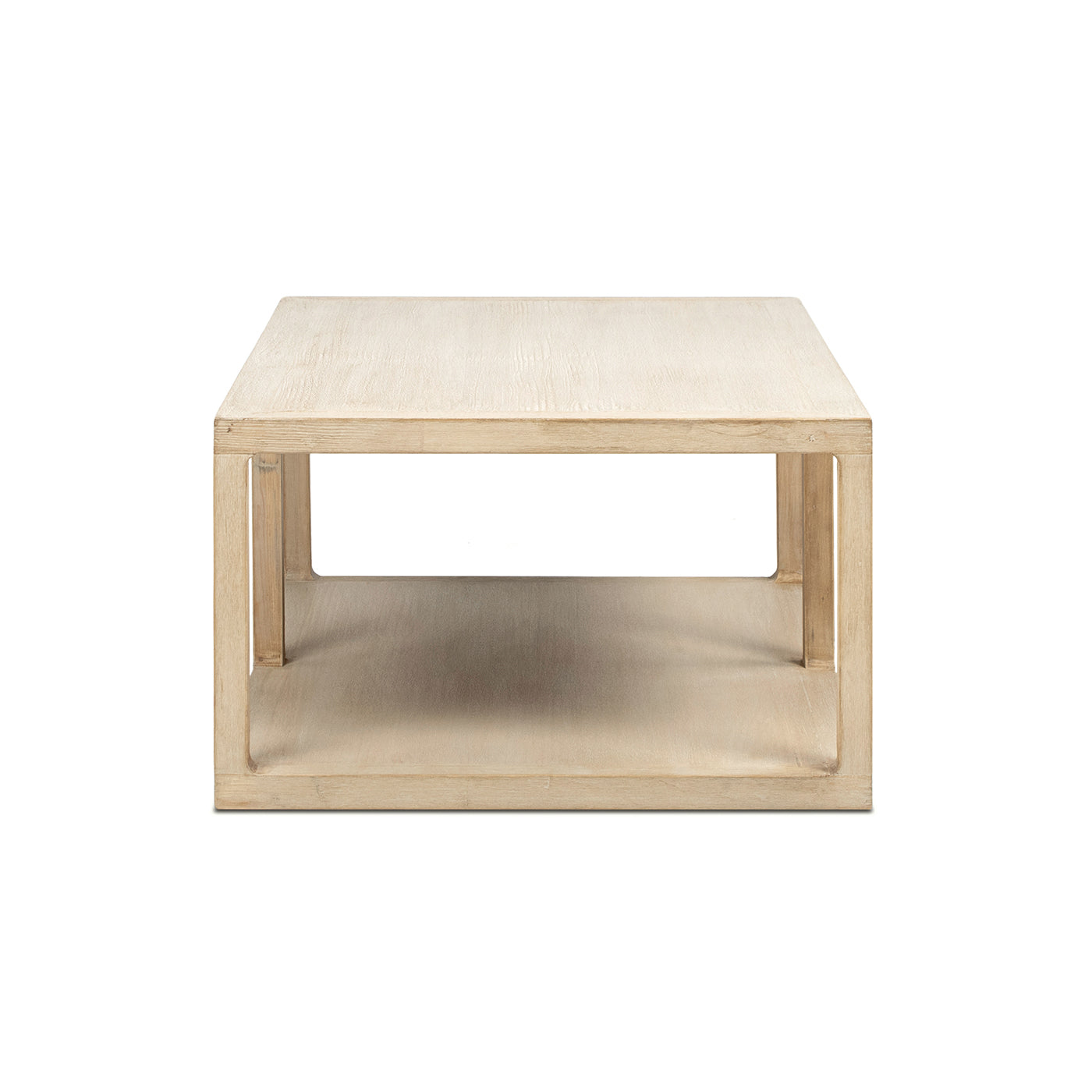 Ellis 48" Reclaimed Wood Open Frame Coffee Table