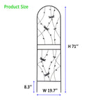 4 Pack Metal Garden Trellis 71" x 19.7"