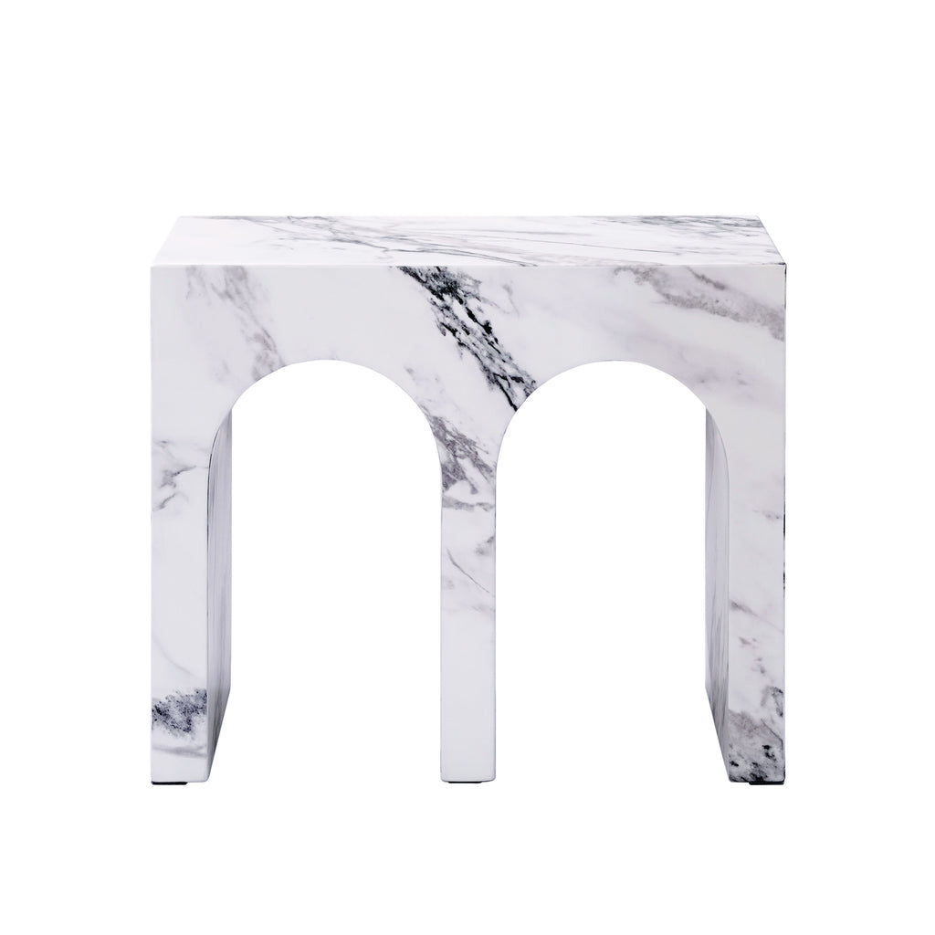 Fritzy Engineered Stone End Table