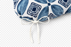 Outdoor Chair Cushions Set of 2 - Waterproof Tufted Seat Pads